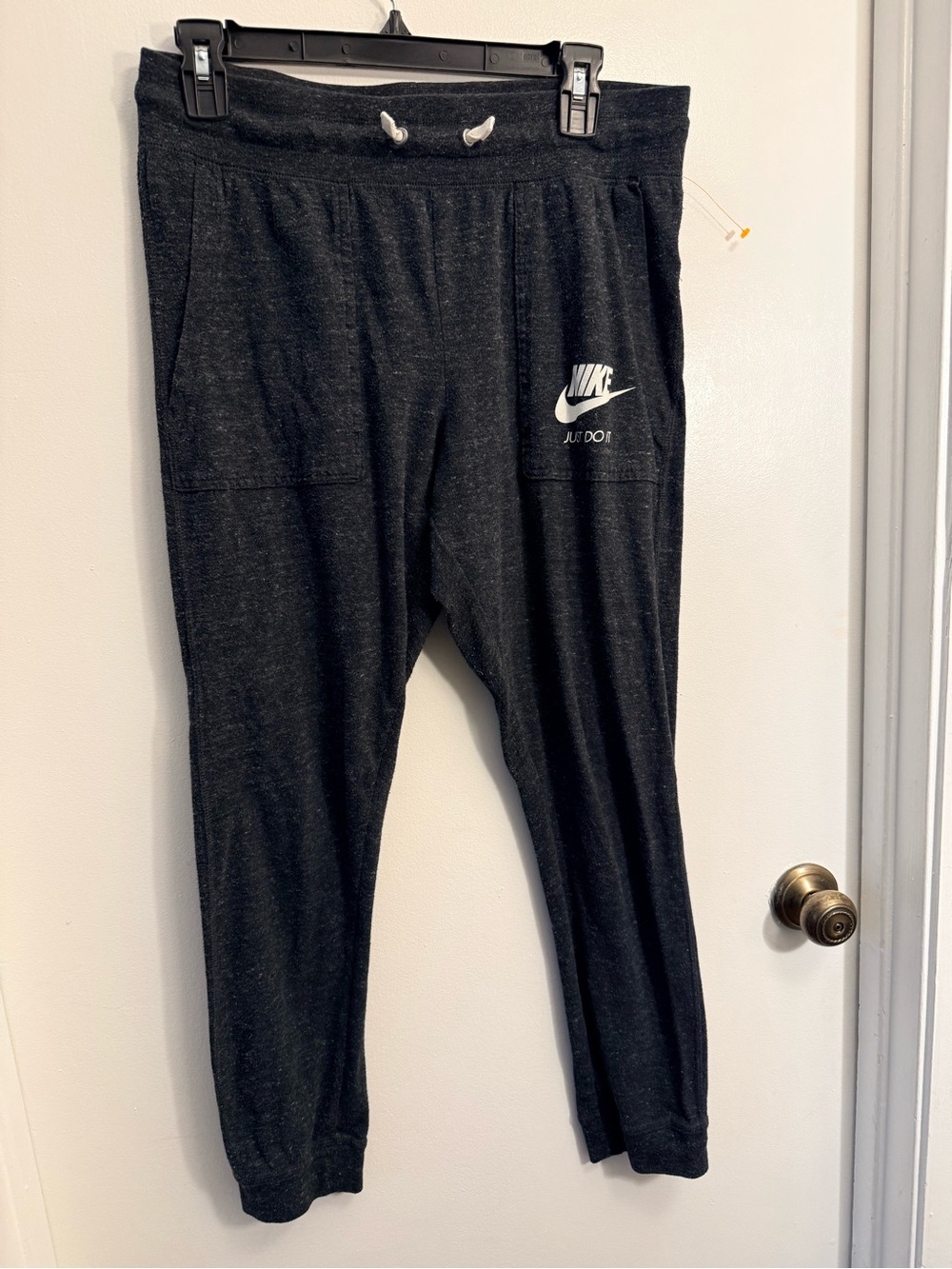 Nike Kids Black Heather Jogger Sweatpants